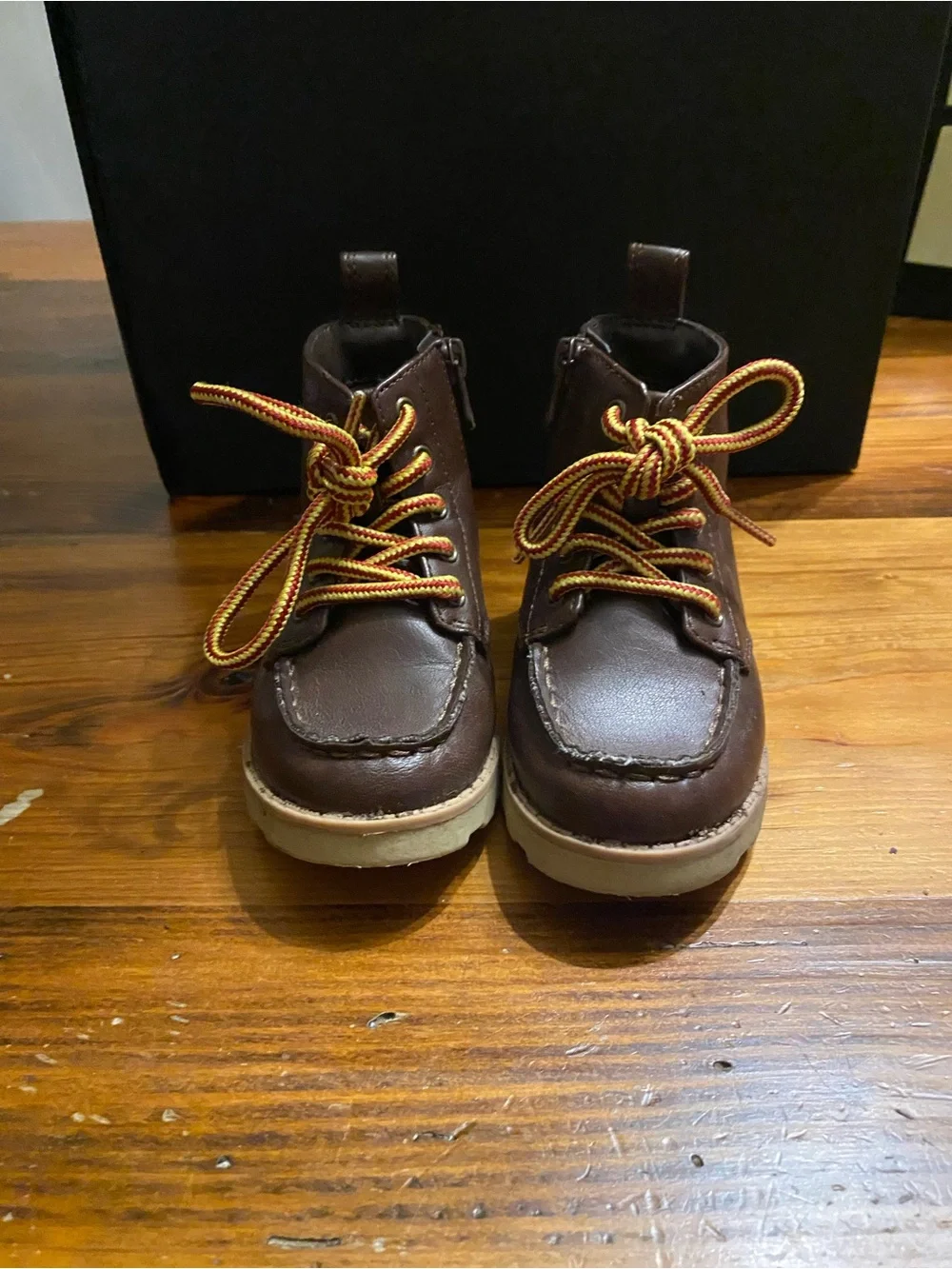 Toddler Cat and Jack brown boots
